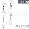 Bristan Java Bath Filler Tap Spares